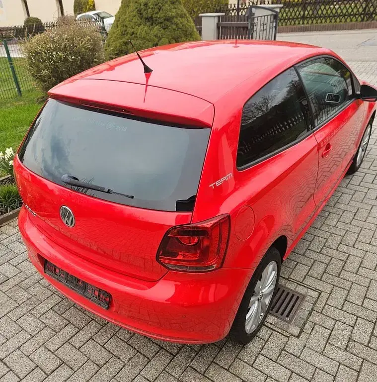 Gebraucht VW Polo Team 60 PS (44 kW) 2011 Rot Kleinwagen