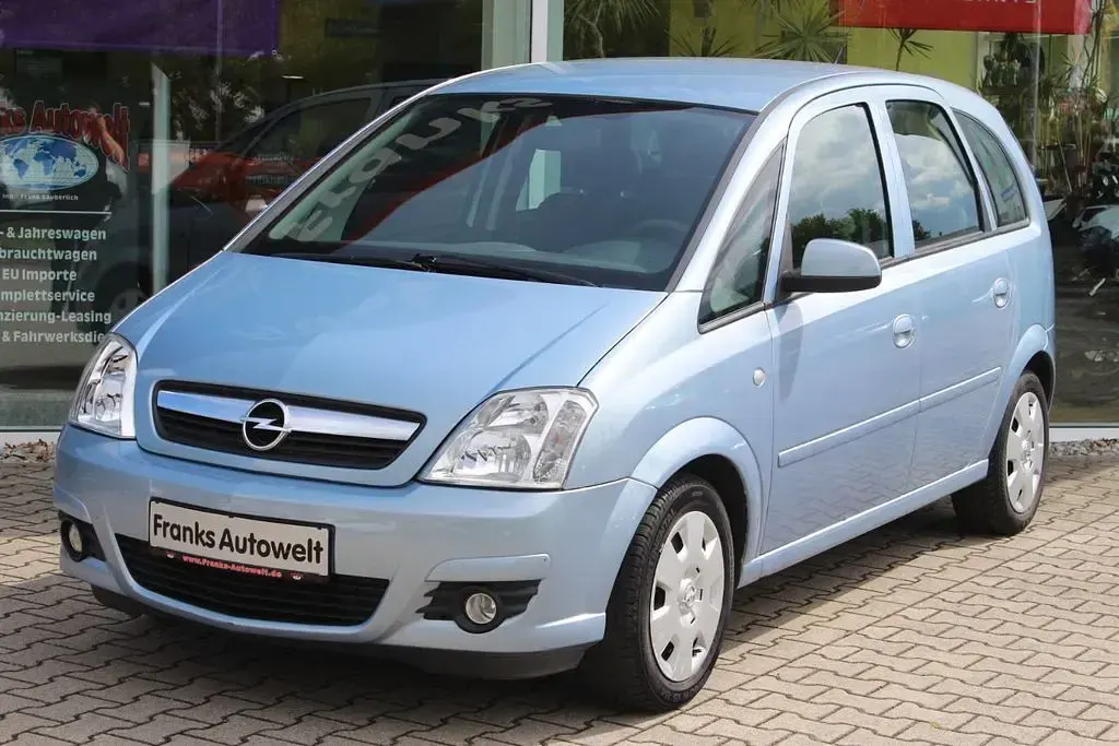 Gebraucht Opel Meriva Edition 90 PS (66 kW) 2009 Blau Van / Kleinbus