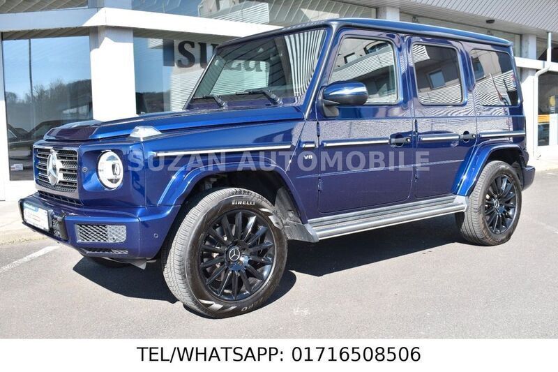 Blau Gebraucht 2021 Mercedes G500 SUV | 118.900 € (Superpreis) - Bild 1/4