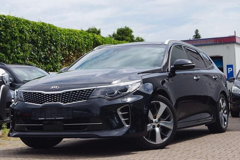 Gebraucht Kia Optima GT 245 PS (180 kW) 2016 Schwarz Kombi