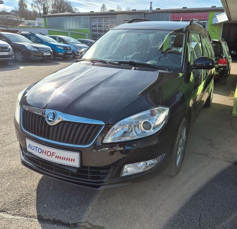 Gebraucht Skoda Roomster Ambition 90 PS (66 kW) 2014 Schwarz Van / Kleinbus
