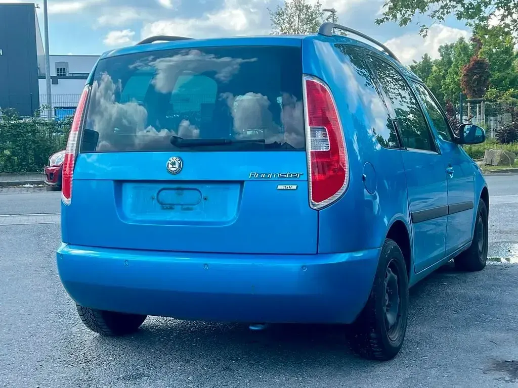 Gebraucht Skoda Roomster Plus Edition 86 PS (63 kW) 2009 Blau Van / Kleinbus