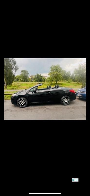 Schwarz Gebraucht 2009 Peugeot 308 CC Cabrio | 5.600 € - Bild 1/4