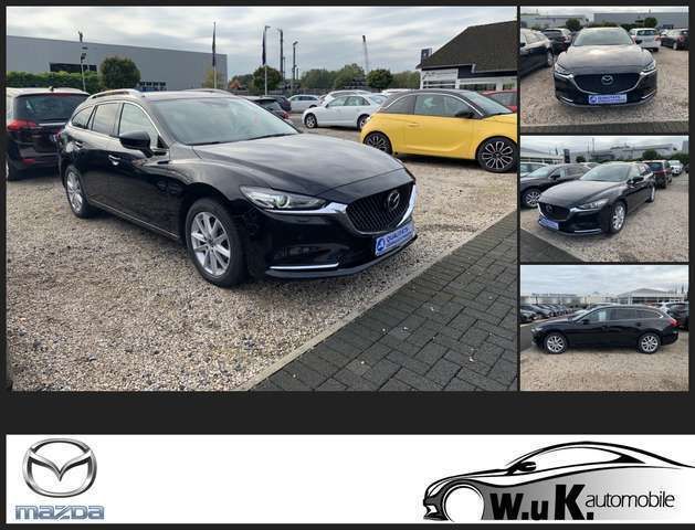 Schwarz Gebraucht 2019 Mazda 6 Sports-Line Kombi | 19.990 € (Guter Preis) - Bild 1/4