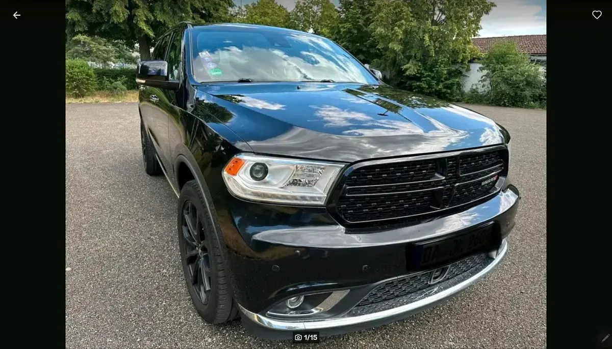 Second-hand Dodge Durango 295 CP (216 kW) 2017 Negru SUV