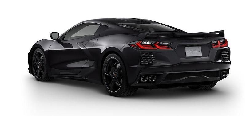 Neu Corvette C8 481 PS (353 kW) 2025 Schwarz Coupé
