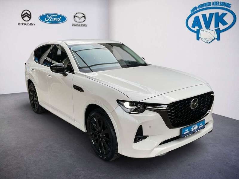Rhodium white Gebraucht 2022 Mazda CX-60 Homura-Line SUV | 38.990 € (Superpreis) - Bild 1/4