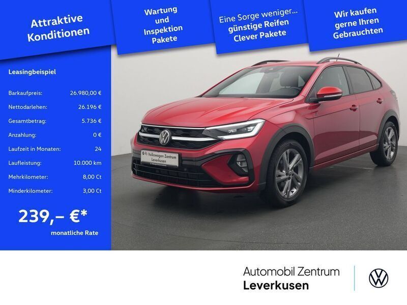 Rot / kings red (metallic) Gebraucht 2024 VW Taigo R-line SUV | 26.980 € (Fairer Preis) - Bild 1/4