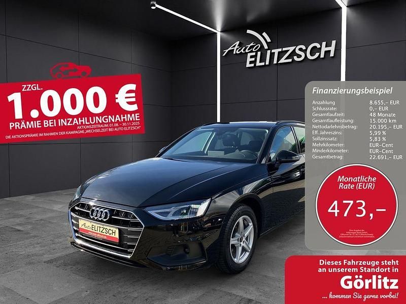 Brillantschwarz Gebraucht 2023 Audi A4 Sport Kombi | 28.850 € (Guter Preis) - Bild 1/3