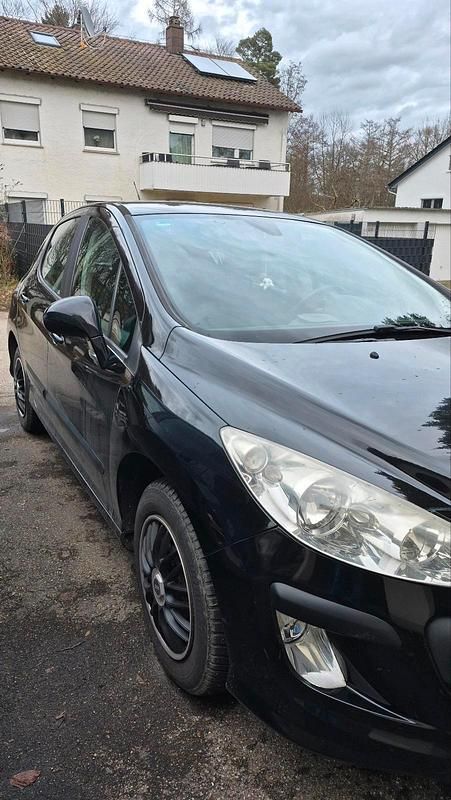 Gebraucht Peugeot 308 120 PS (88 kW) 2009 Schwarz Kleinwagen