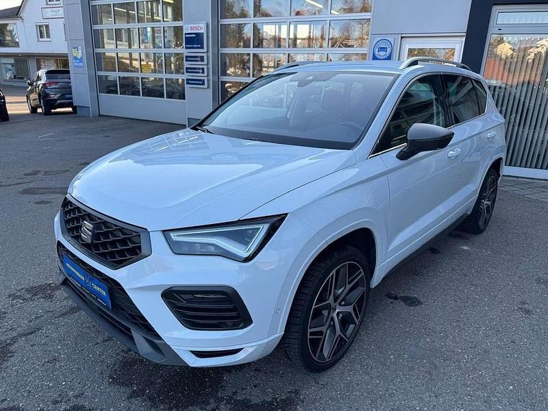 Gebraucht Seat Ateca FR 150 PS (110 kW) 2021 "nevada" weiss SUV