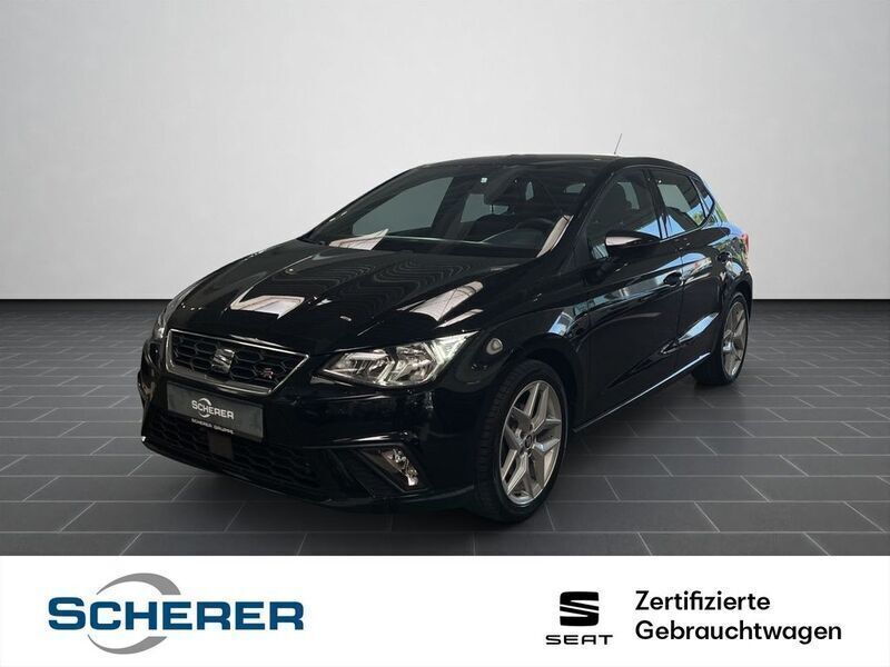 Midnight schwarz metallic (metallic) Gebraucht 2020 Seat Ibiza FR Limousine | 14.490 € (Fairer Preis) - Bild 1/4