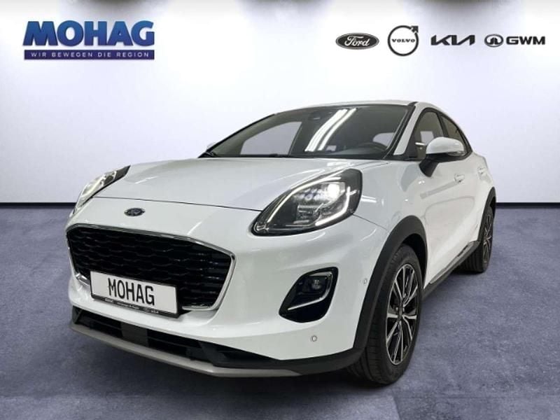 Weiss Gebraucht 2021 Ford Puma Titanium SUV | 15.890 € (Guter Preis) - Bild 1/4