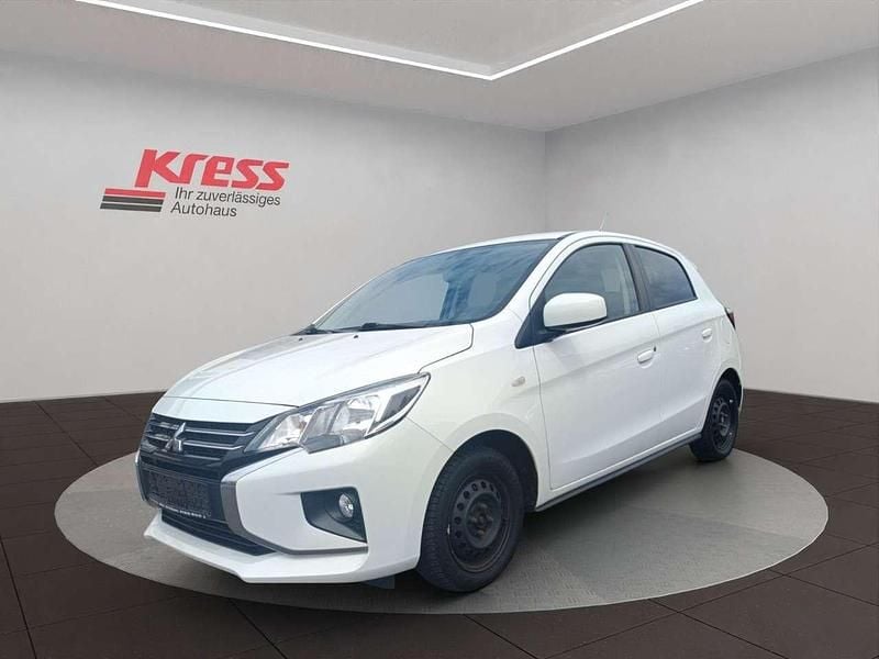 Island weiß Gebraucht 2022 Mitsubishi Space Star Select+ Kleinwagen | 9.990 € (Guter Preis) - Bild 1/4