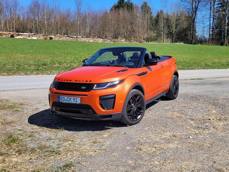 Orange Gebraucht 2016 Land Rover Range Rover evoque HSE Cabrio | 20.000 € (Superpreis) - Bild 1/4