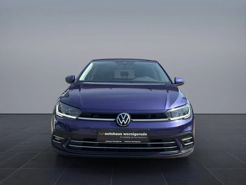 Używany VW Polo Style 95 KM (69 kW) 2022 Purpurowy Hatchback