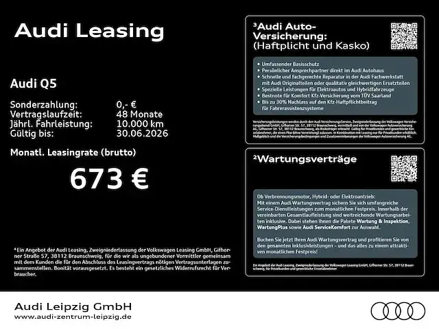 Second-hand Audi Q5 Business 367 CP (269 kW) 2025 Albastru SUV