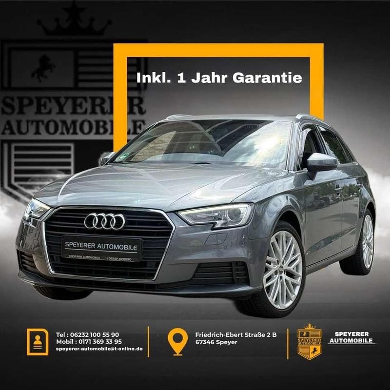 Grau Gebraucht 2016 Audi A3 Sportback Basis Kombi | 17.950 € (Fairer Preis) - Bild 1/4
