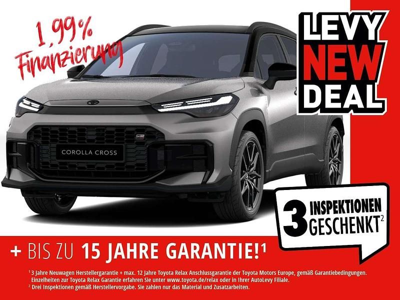 Silber (metal stream silver /) Neu 2025 Toyota Corolla Cross Sport SUV | 41.072 € (Fairer Preis) - Bild 1/4