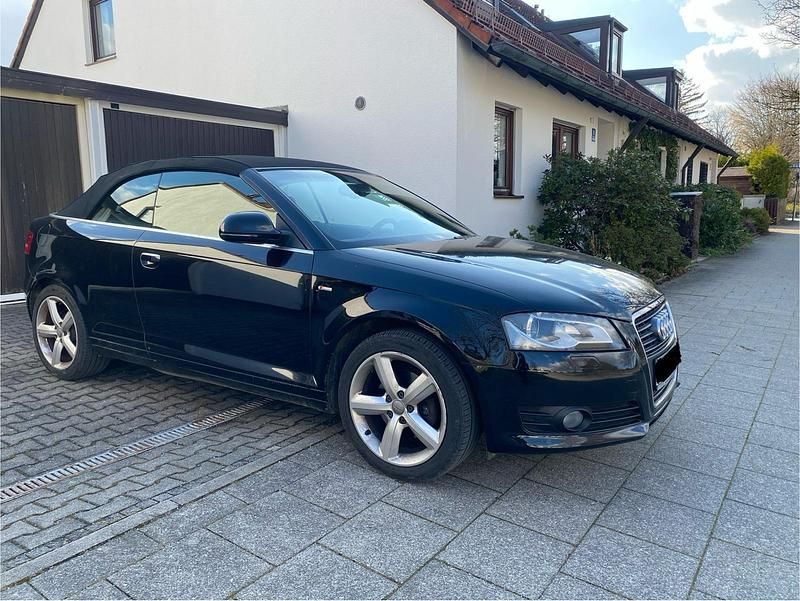 Gebraucht Audi A3 Cabriolet S-Line 140 PS (102 kW) 2009 Schwarz Cabrio