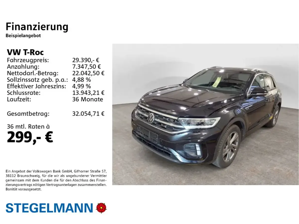 Gebraucht VW T-Roc Cabriolet R-line 150 PS (110 kW) 2025 SUV