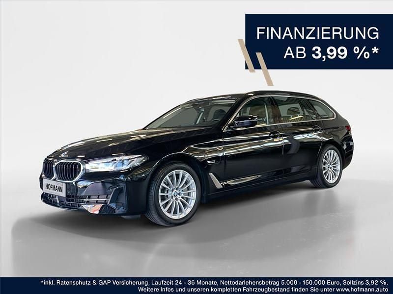 Schwarz uni Gebraucht 2021 BMW 520 Sport Line Kombi | 27.942 € (Superpreis) - Bild 1/2