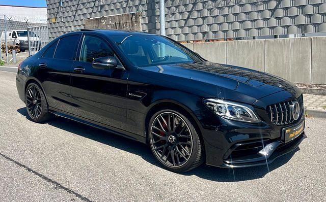 Schwarz Gebraucht 2021 Mercedes C63S AMG AMG Limousine | 60.990 € (Fairer Preis) - Bild 1/4