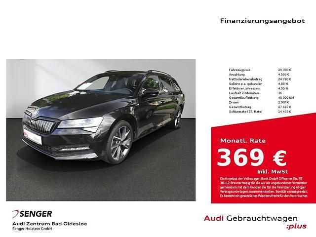 Blackmagicperleffekt Gebraucht 2022 Skoda Superb SportLine Kombi | 29.380 € (Fairer Preis) - Bild 1/4