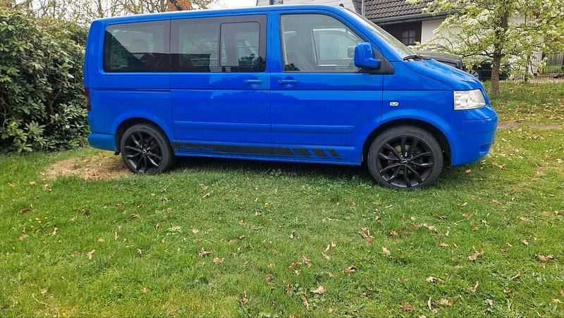 Second-hand VW T5 131 CP (96 kW) 2003 Albastru Van