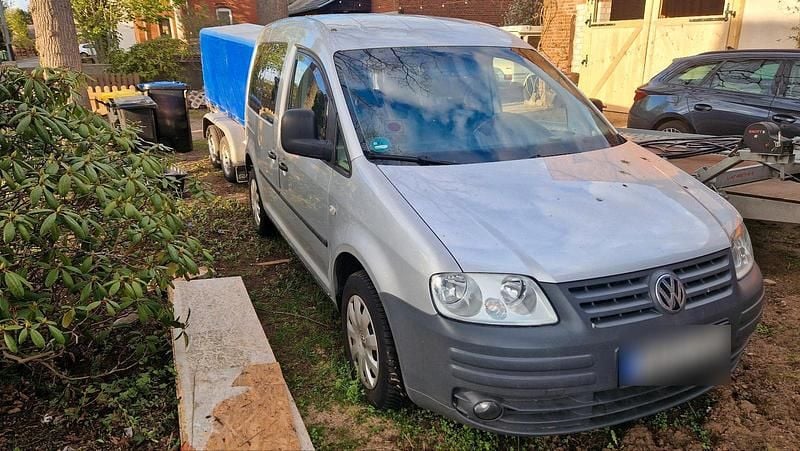 Gebraucht VW Caddy 105 PS (77 kW) 2005 Silber Van / Kleinbus