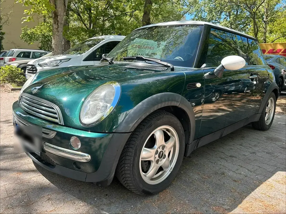 Usata Mini Cooper 116 CV (85 kW) 2004 Verde Utilitaria
