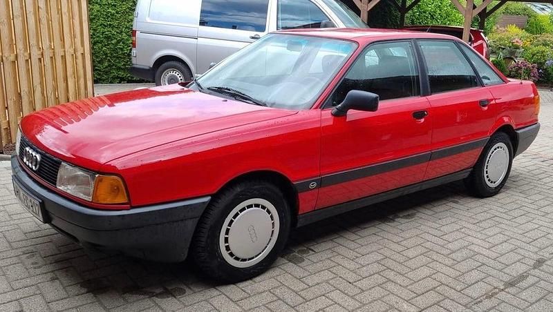 Gebraucht Audi 80 90 PS (66 kW) 1991 Rot Kombi