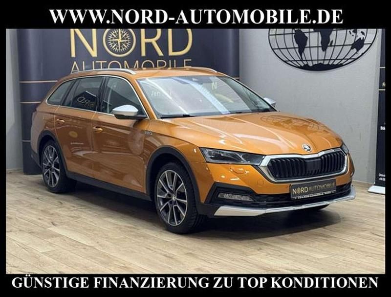 Gebraucht Skoda Octavia Scout 150 PS (110 kW) 2022 Phoenixorange metall (metallic) Kombi