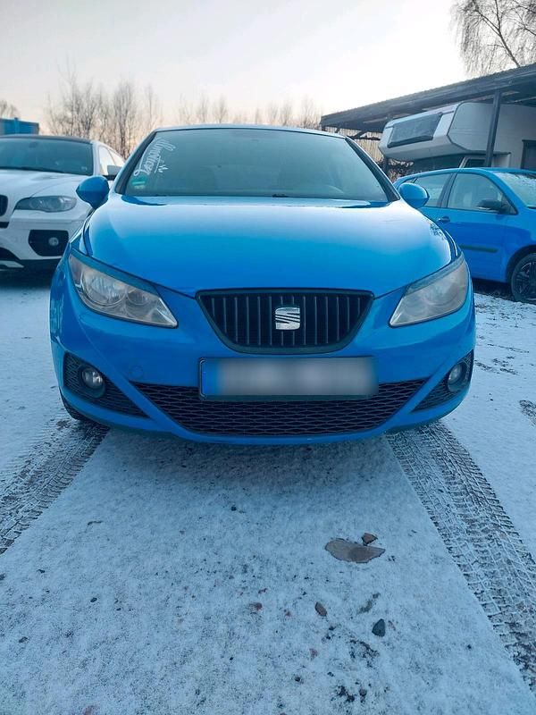 Blau Gebraucht 2009 Seat Ibiza Kleinwagen | 3.111 € (Guter Preis) - Bild 1/4