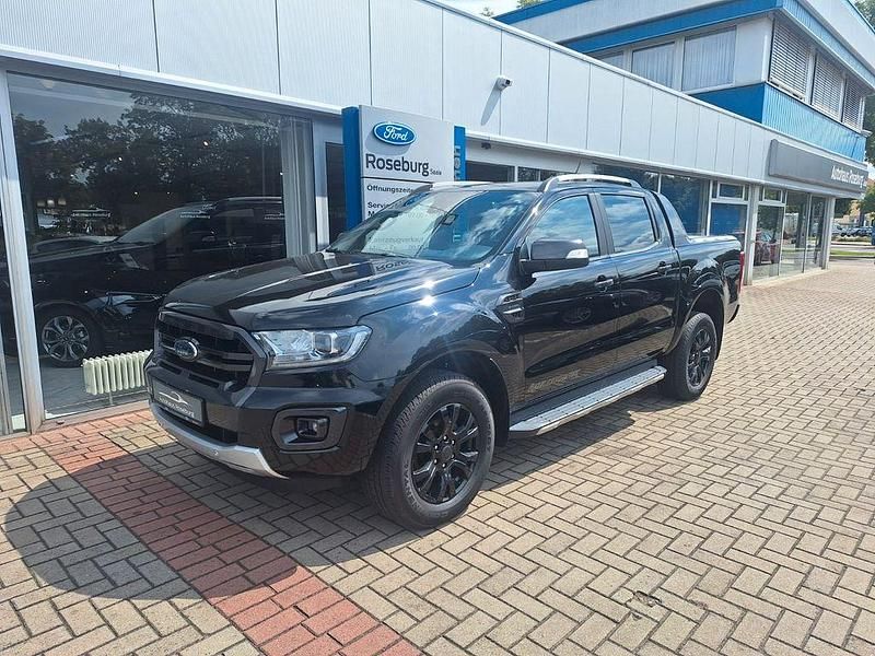 Schwarz Gebraucht 2021 Ford Ranger Wildtrack Abholung | 35.990 € (Fairer Preis) - Bild 1/4