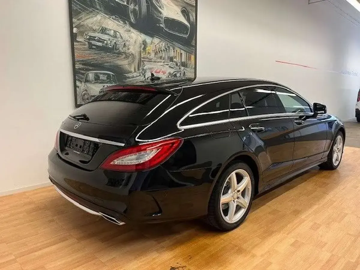 Gebraucht Mercedes CLS500 AMG line 408 PS (300 kW) 2015 Obsidianschwarz Kombi