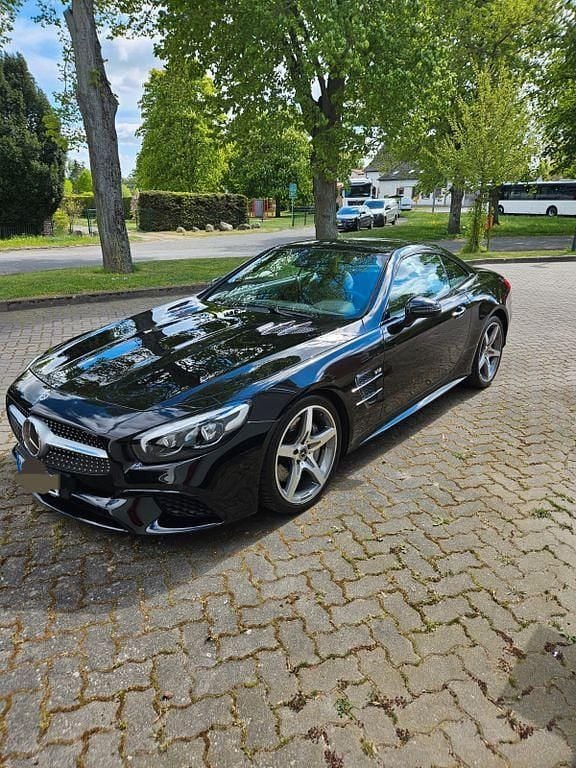 Gebraucht Mercedes SL500 Edition 455 PS (334 kW) 2017 Schwarz Cabrio