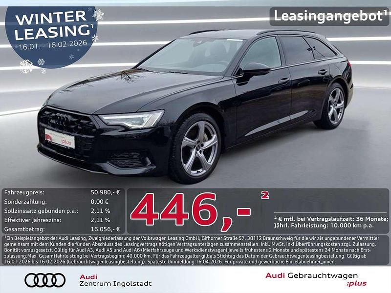 Schwarz metallic Gebraucht 2025 Audi A6 Ambiente Kombi | 50.980 € (Etwas zu teuer) - Bild 1/3