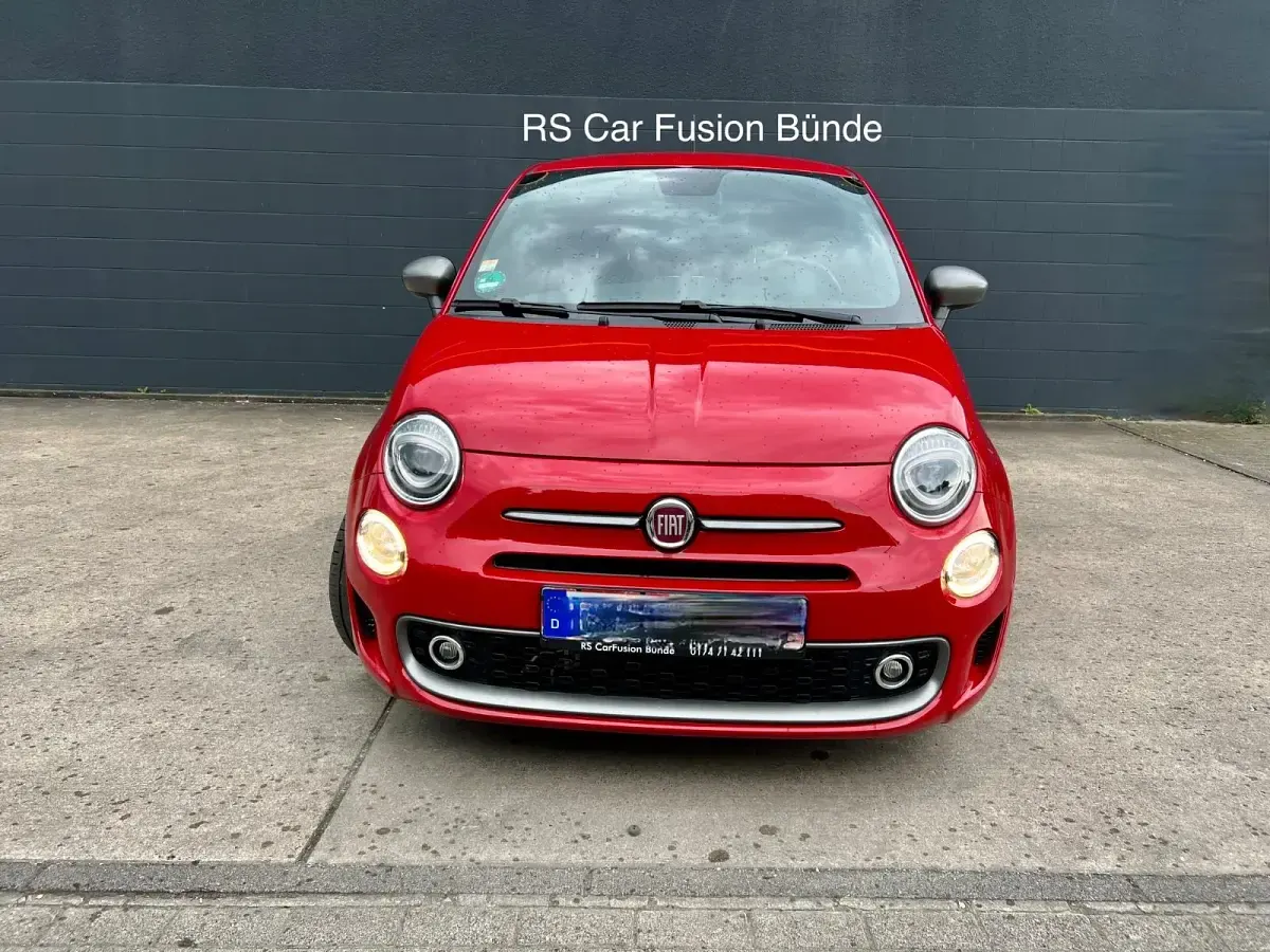 Gebraucht Fiat 500S S 86 PS (63 kW) 2017 Rot Kleinwagen