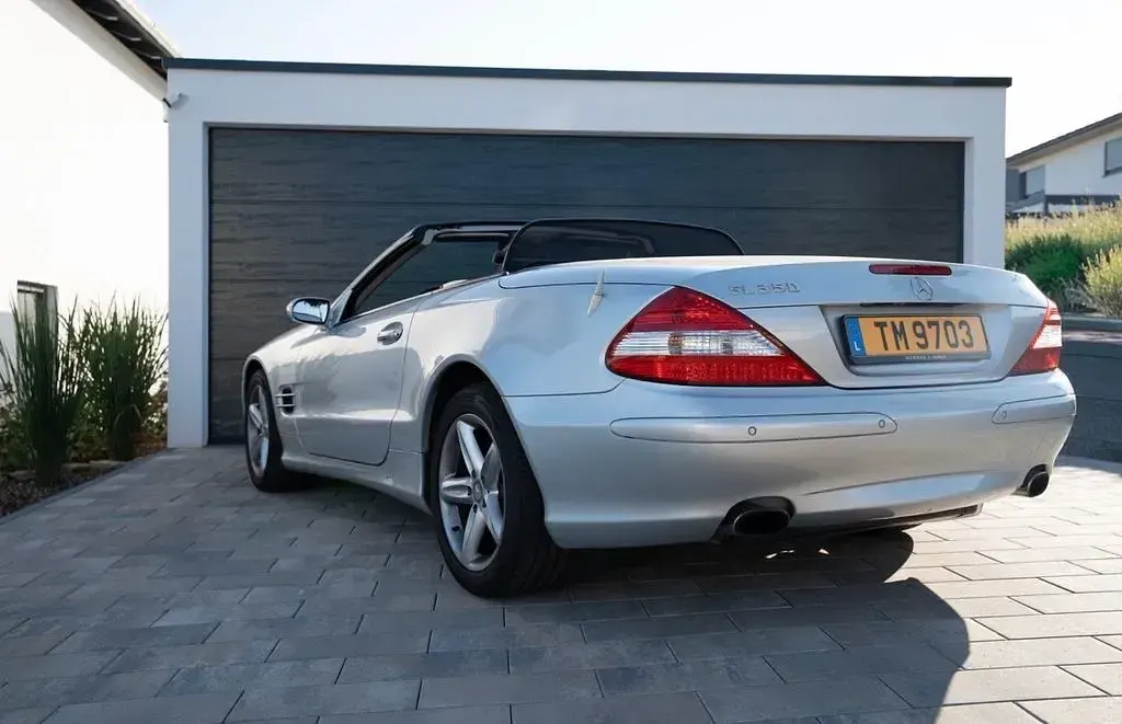 Gebraucht Mercedes SL350 272 PS (200 kW) 2007 Silber Cabrio
