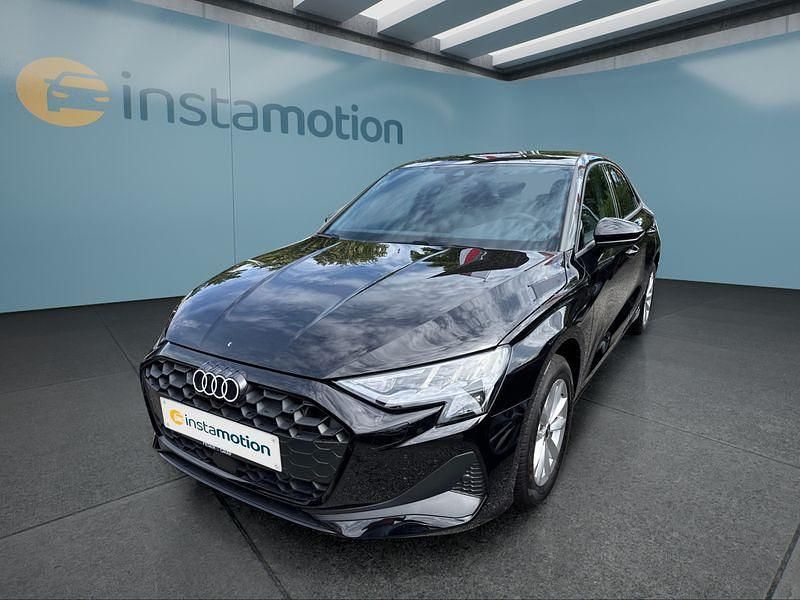 Schwarz Gebraucht 2025 Audi A3 Limousine | 29.649 € - Bild 1/4