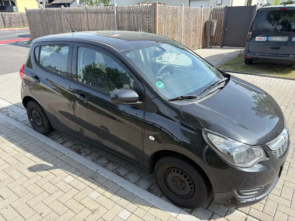 Gebraucht Opel Karl 2016 Schwarz Kleinwagen