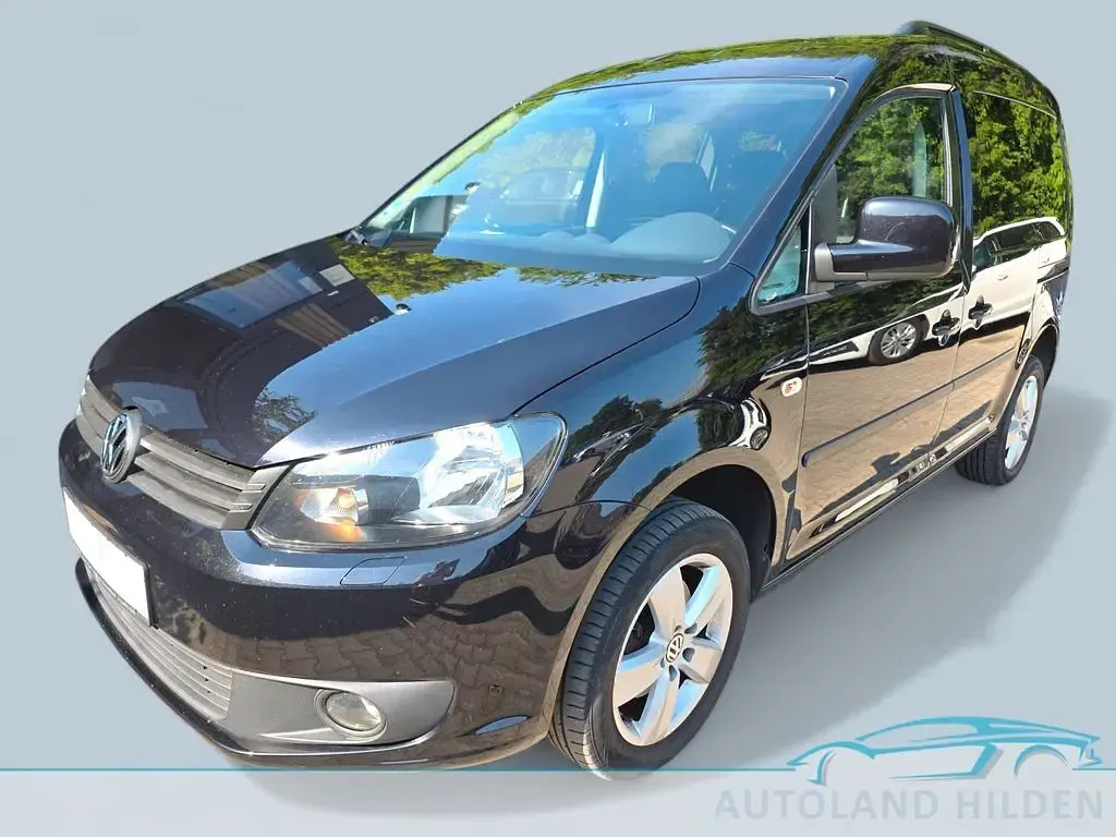 Gebraucht VW Caddy Trendline 102 PS (75 kW) 2014 Schwarz Van / Kleinbus