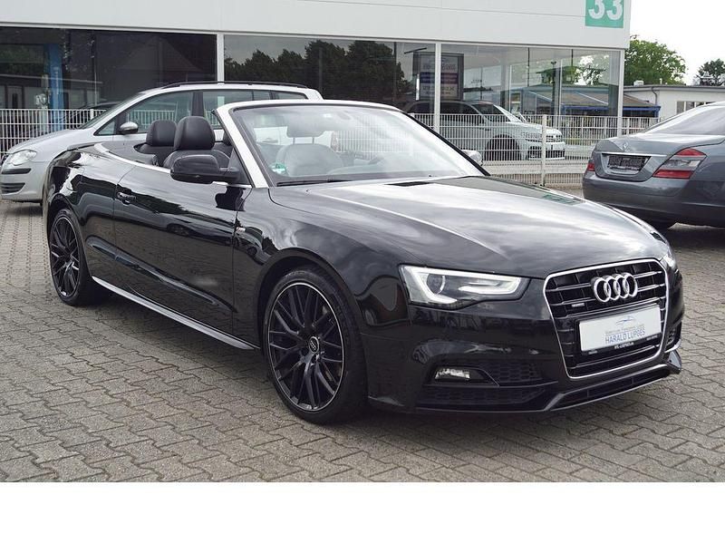 Gebraucht Audi A5 Cabriolet S-Line 190 PS (139 kW) 2016 Schwarz Cabrio