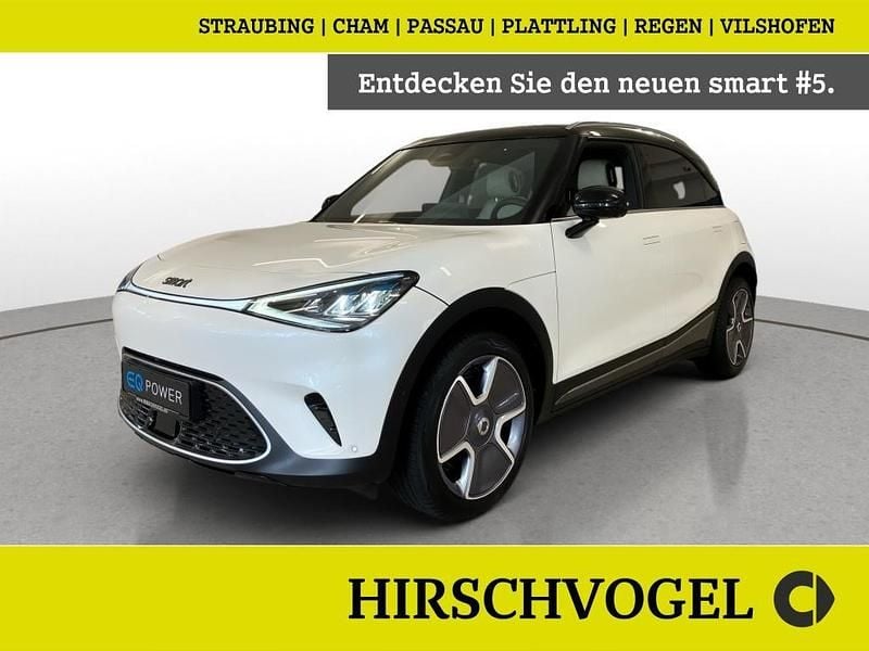 Weiß weiss metallic Gebraucht 2024 Smart #1 Edition #1 SUV | 30.990 € (Superpreis) - Bild 1/4