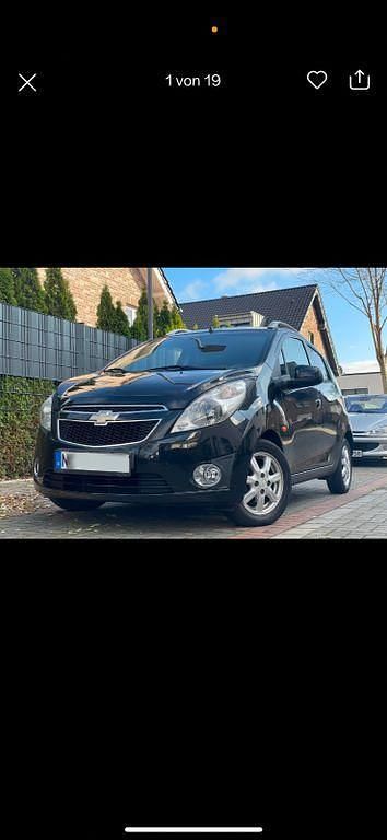 Gebraucht Chevrolet Spark LS 82 PS (60 kW) 2012 Schwarz Kleinwagen