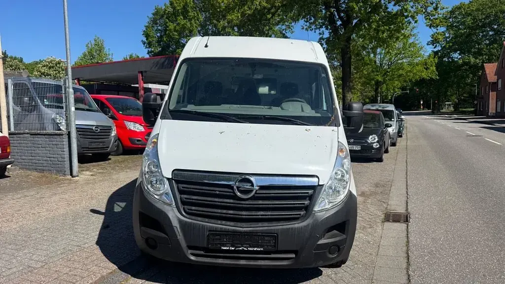 Gebraucht Opel Movano 125 PS (91 kW) 2011 Weiß Van / Kleinbus
