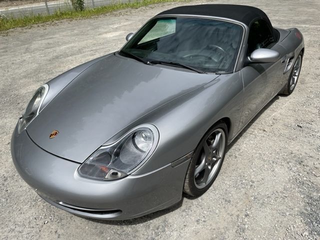 Silber metallic Gebraucht 2004 Porsche Boxster S Cabrio | 24.900 € (Fairer Preis) - Bild 1/4