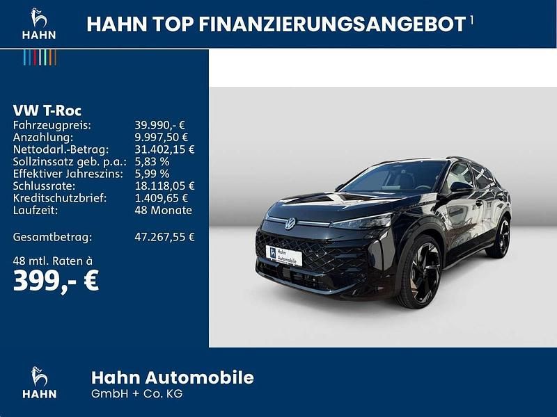 Gebraucht VW T-Roc Style 150 PS (110 kW) 2026 Schwarz SUV