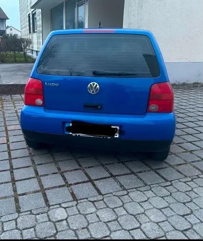 Gebraucht VW Lupo Basis 60 PS (44 kW) 2001 Blau Kleinwagen
